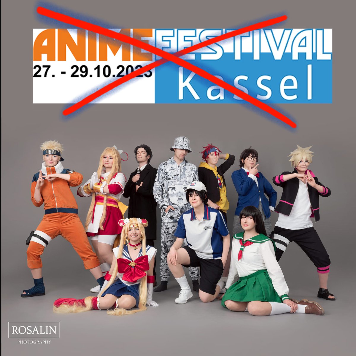 +++ ABSAGE +++

Coronabedingt mussten wir leider schweren Herzens unseren Auftritt auf dem <a href="/animekassel/">Anime Festival Kassel</a> absagen. :(
Aber es gibt so viele andere großartige Acts dort - lasst euch das nicht entgehen!
Wir wünschen allen Besuchern viel Spaß auf der Con!

Gruppenbild: <a href="/rosalin_photo/">Rosalin</a>