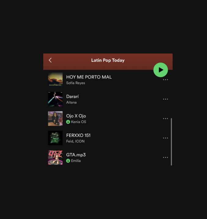 IrvingA81366889's tweet photo. @keniaos Spotify Playlist — “Latín Pop Today” (1,87M)

#10. “Ojo x Ojo” — @KeniaOS (NEW) https://t.co/1TJB2lZeo9