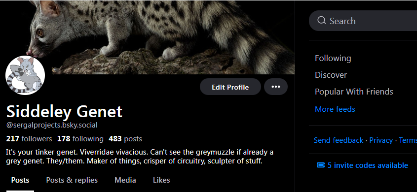 SergalProjects's tweet image. Prod me, mutuals. I&apos;m not sticking around here, aside from occasionally yowling at corporations.