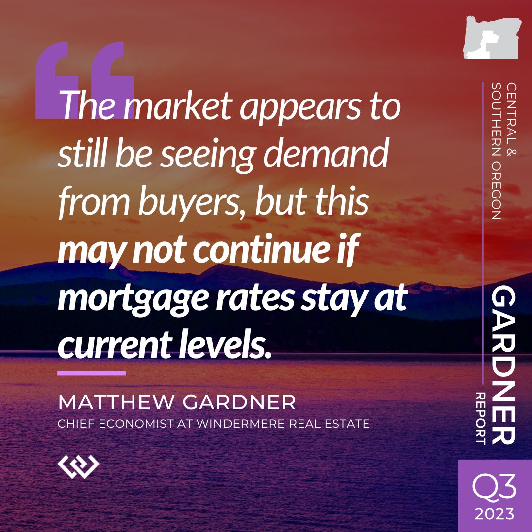 What's happening with the Central &amp; Southern Oregon economy and housing market? Read my third-quarter analysis: bit.ly/3Qe1l5j