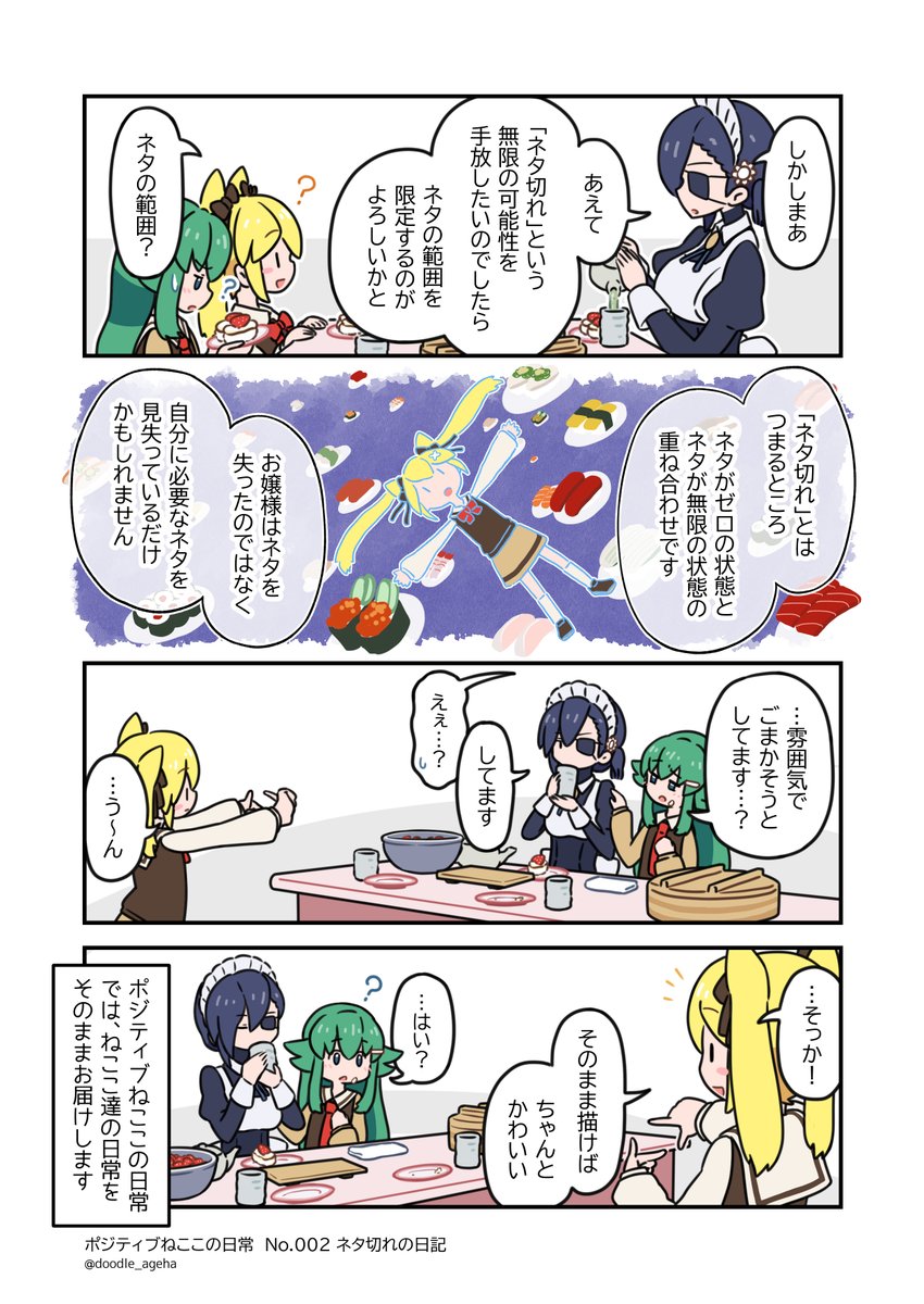 No.002 #ポジティブねここの日常