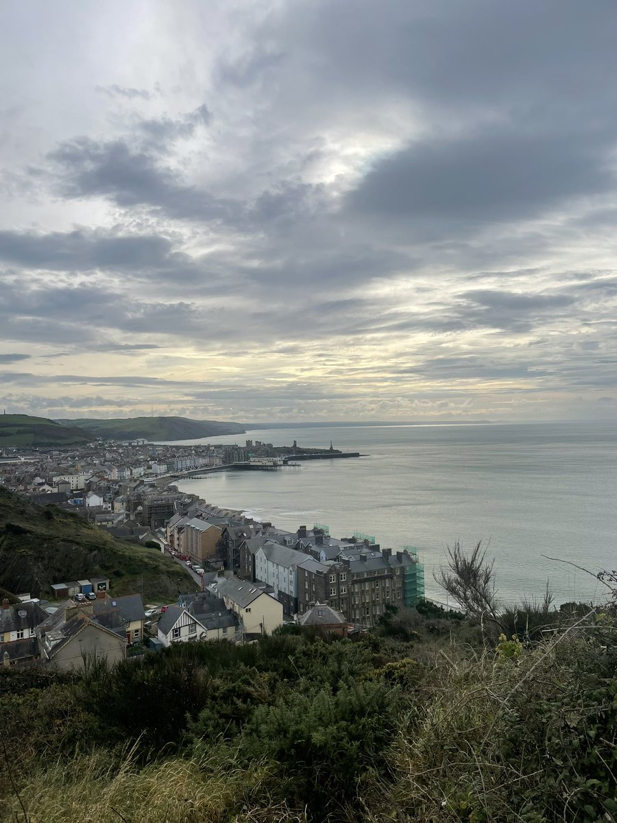 kmitchell0390's tweet photo. Did my first data collection interviews this week and it feels like a milestone, really great conversations which were everything I hoped they would be! A bonus that one involved a quick visit to Aberystwyth, another one on my Welsh bucket list…onwards! #phdlife #phddiaries https://t.co/q1P9175FX5