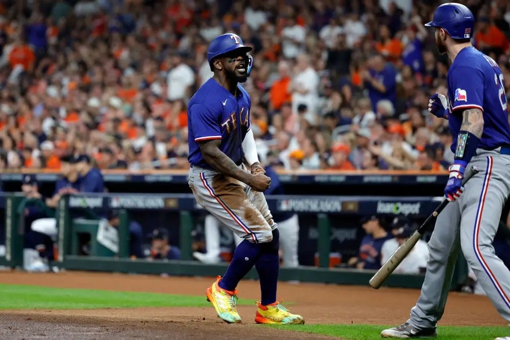 Felicidades al cubano Adolis García por convertirse en el primer jugador en la historia de la MLB en empujar carreras en 6 partidos consecutivos de una serie 🇨🇺
#LatirAvileño 
#Avilmat
<a href="/PollFreddy/">Freddy Martinez Poll</a> 
<a href="/PaulinoPrezVie1/">Paulino Pérez Viera</a> 
<a href="/Albertoscid/">Alberto Suárez Cid</a> 
<a href="/IzquierdoAlons1/">Livan Izquierdo Alonso</a>
<a href="/DiazCanelB/">Miguel Díaz-Canel Bermúdez</a> 
<a href="/ClaroAvilmat/">Claro Claro</a>