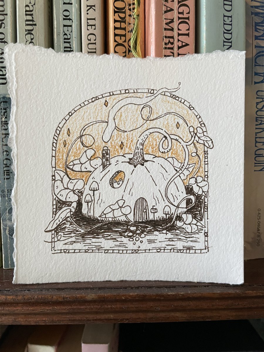 littletoadart's tweet photo. Winter is suddenly here so I’ve been busy getting ready for the cold. But here are some of my favorite #froggyfall drawings from last year! https://t.co/G4rcv82FUm