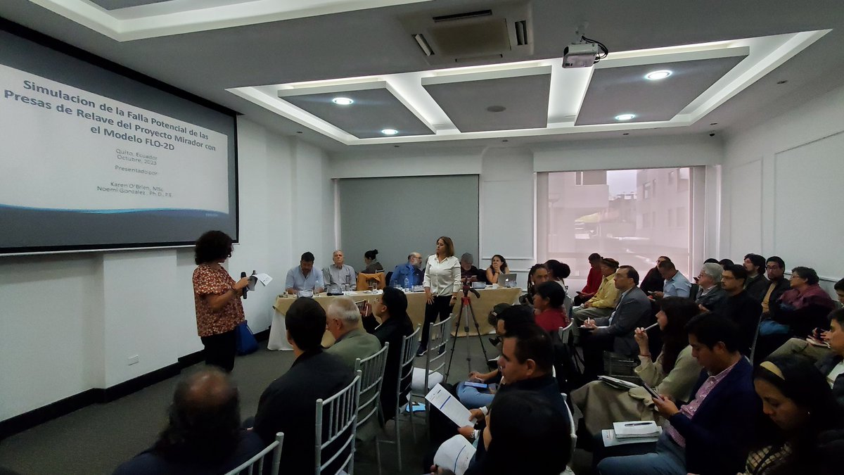 Latsustentable's tweet photo. ⚠️ Riesgo de la Mina Mirador: Científicos internacionales presentan un modelo de la potencial ruptura y derrame de las presas de relaves y las devastadoras consecuencias para comunidades aledañas a la zona. 

🔴#EnVivo
https://t.co/v6NRNQoAdt https://t.co/TjCJdakhKl