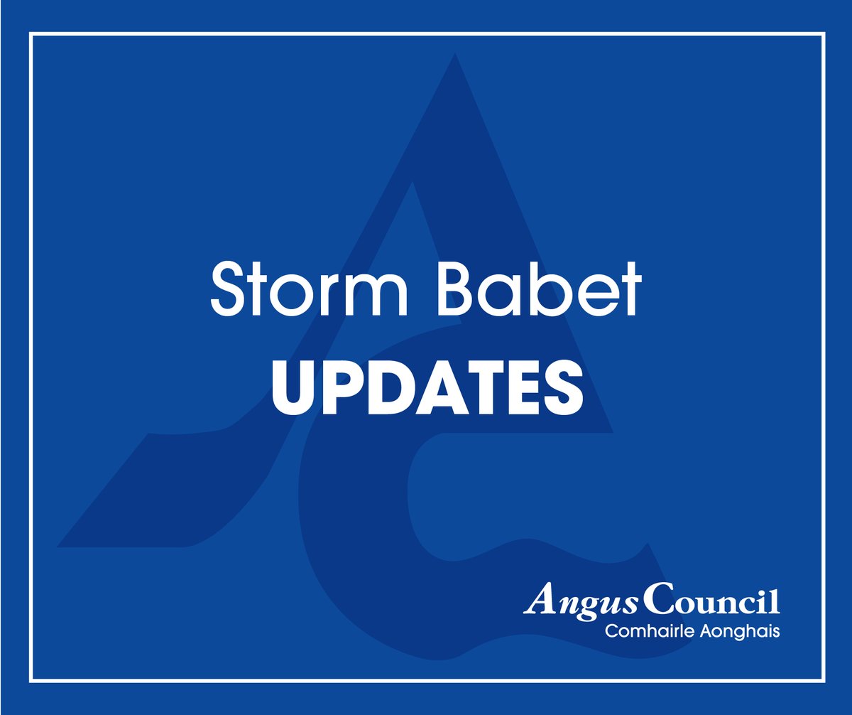 Our drop-in information centre at the Crickety Community Centre in Brechin will open again on Sunday &amp; next week:
- Sunday 29 October, 12.30 to 3pm
- Monday to Friday next week, 9am to 5pm.

If you’ve been affected by #StormBabet, pop in, have a hot drink &amp; ask us any questions.