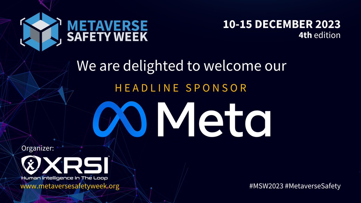 MetaverseSafetyWeek tweet media