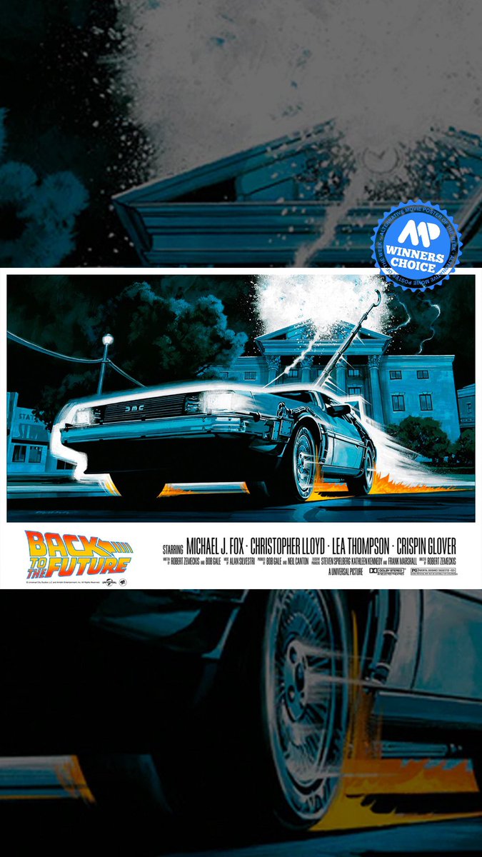 altmovieposters's tweet photo. 🏆 AMP OF THE WEEK: WINNERS CHOICE 🏆
"Back to the Future" by Paul Mann #paulmannart chosen by last week's AMP OF THE WEEK winner Dave Merrill @DaveMerrell 👏👏👏
Great choice Dave! https://t.co/wgH2NX1huB