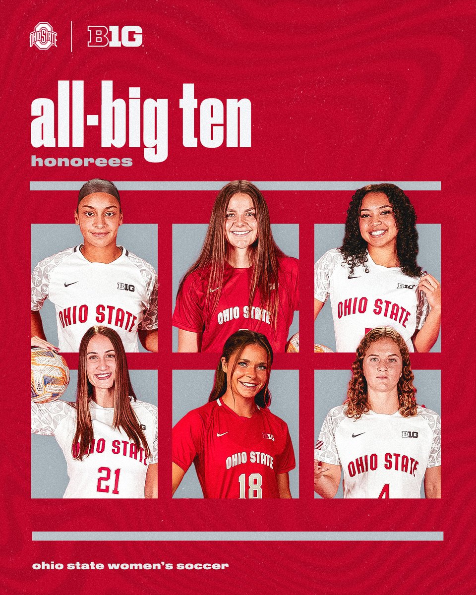 Six Buckeyes named All-Big Ten for the 2023 season. Congrats ladies!! 👏 🌰 #GoBucks 

MORE: go.osu.edu/wsallbig1023