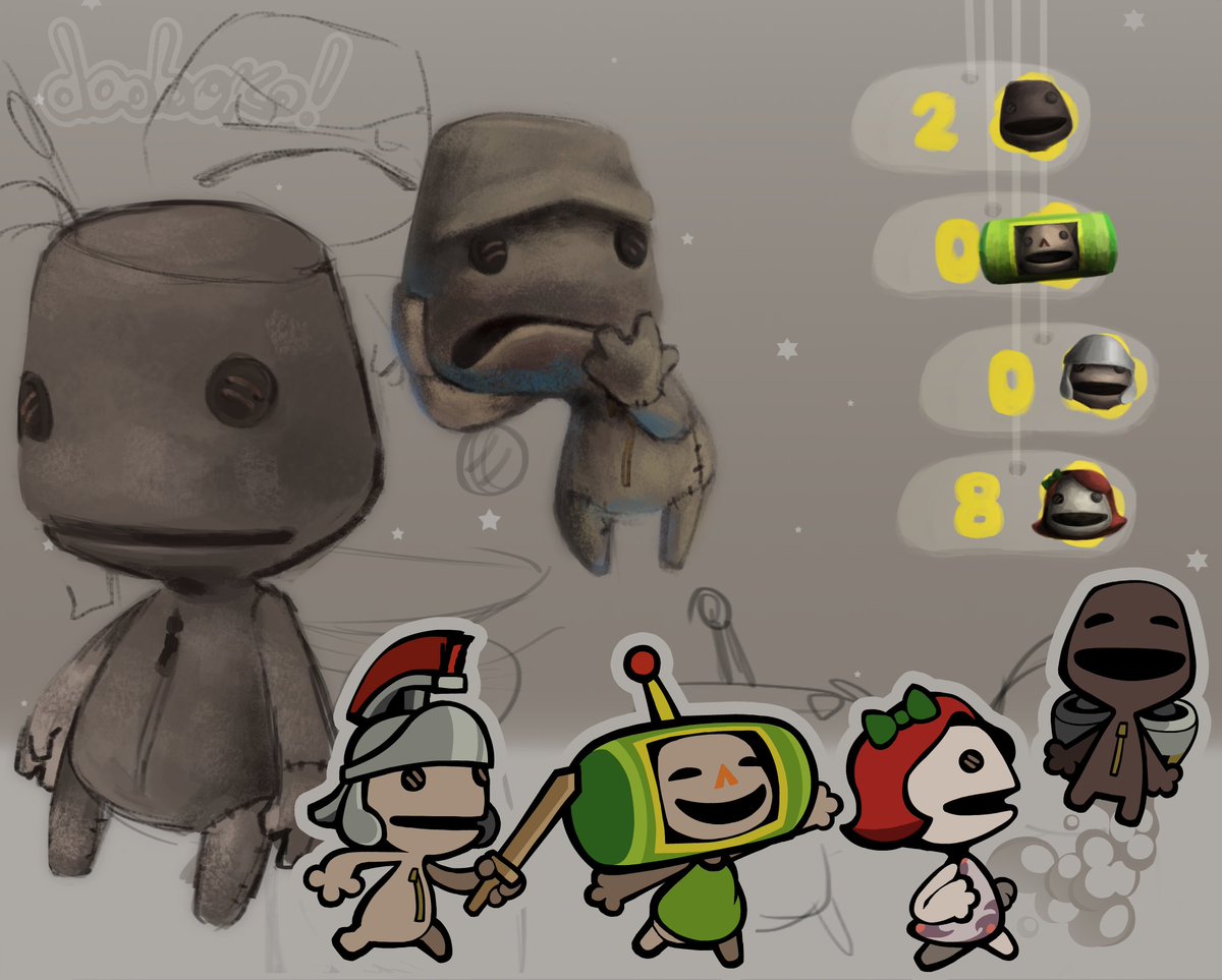 Some #LittleBigPlanet art for its 15th anniversary