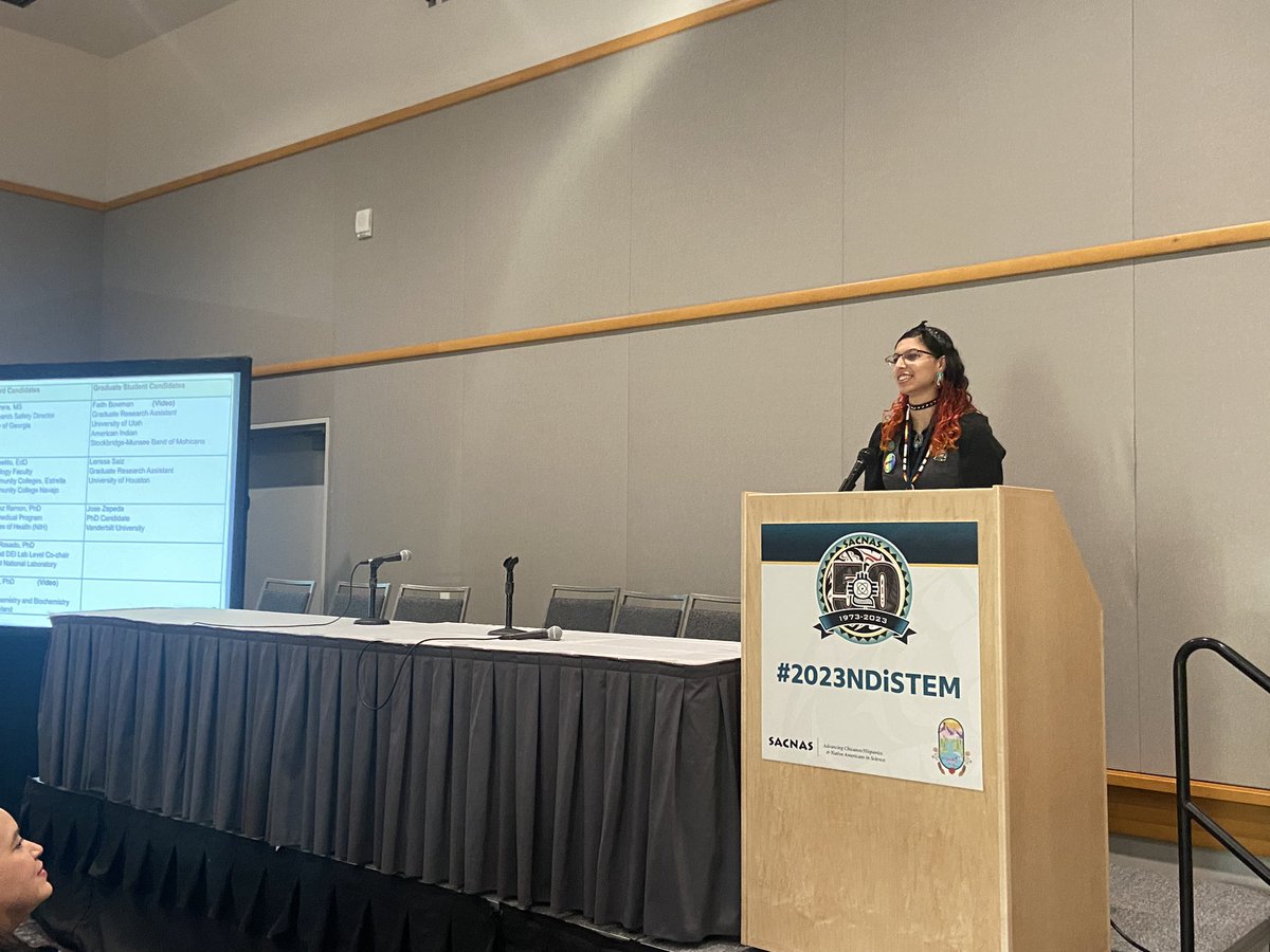 Our <a href="/UH_SACNAS/">UH SACNAS</a> president Lorissa Saiz <a href="/98eagl1/">Lorissa Saiz</a> giving a wonderful speech to become a Board Member of <a href="/Sacnas/">SACNAS</a>

Vote for her!!! 

She is truly amazing and one of the greatest leaders you will ever meet