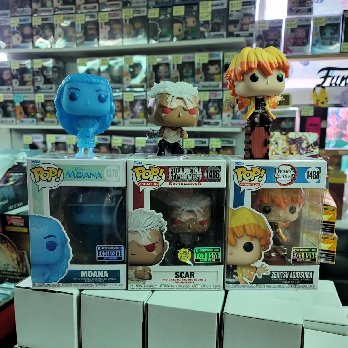 AlternateToys's tweet image. ⏰️ NEW EXCLUSIVE ALERT ⏰️

#newrelease #newexclusive #funko #funkopop #funkopop #funkopops #pops #popvinyl #originalfunko #exclusivepop #exclusivepops #popshop #shopsmall #disney #moana #fullmetalalchemist #scar #glowinthedark #demonslayer #zenitsuagatsuma #kneeling