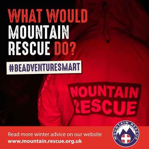 MR volunteers tend to carry a head torch with a red light option - it's useful for signalling and saves your night vision for navigation too. #BeAdventureSmart #MRAwarenessDay