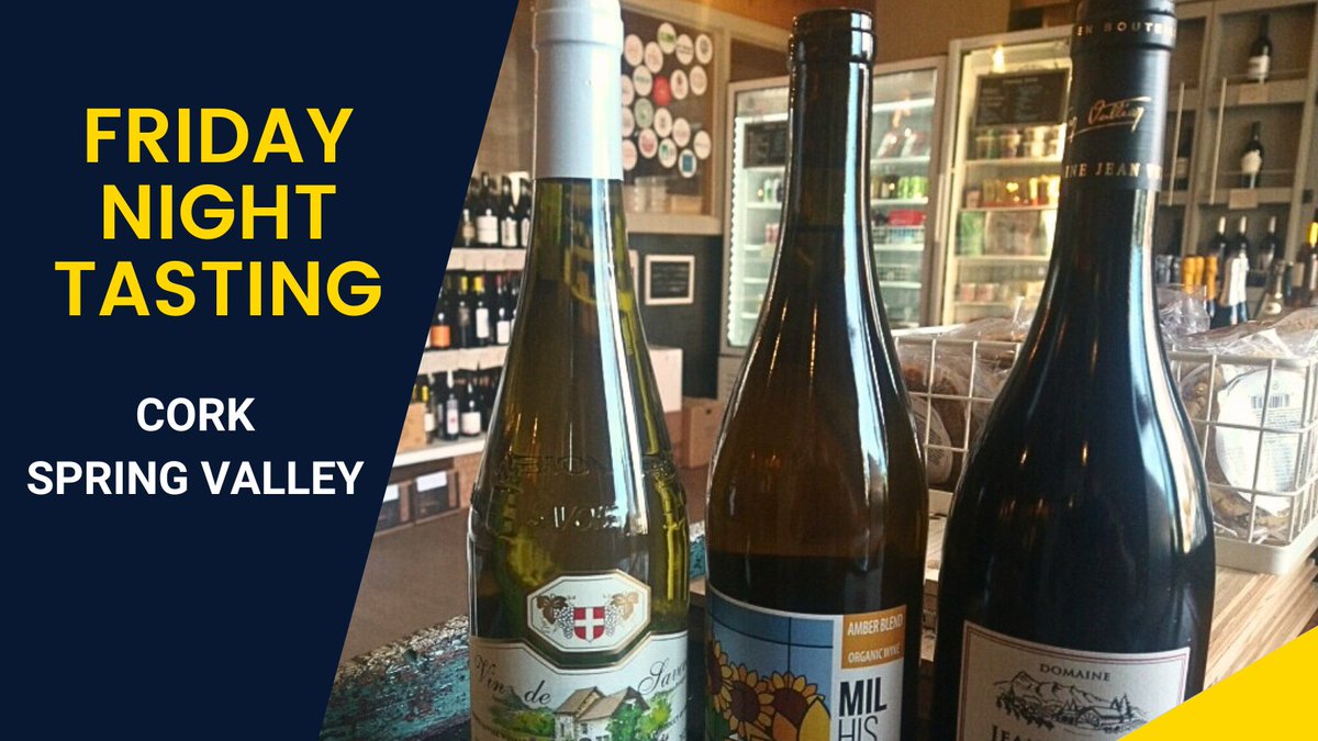 CorkDC's tweet photo. Cork Spring Valley's Friday Night Tasting (5-7)
We'll keep simple. We pour and You sip.
#cork #corkdc #CorkSpringValley #winetasting https://t.co/noCJJFxRSd