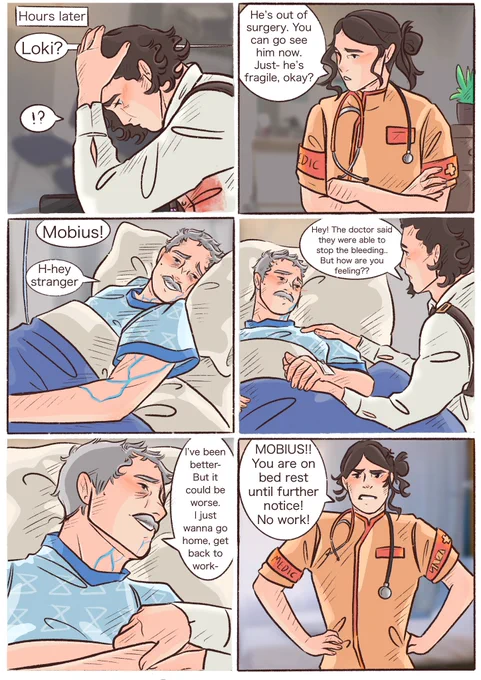 ✨ The battle's inside pt.15 ✨ . . Mobius just wants to be in his own space. and Loki is about to make a fatal mistake… . . . #loki #LokiSeason2 #LokiS2 #lokius #mobius #mobiusmmmobius #thebattlesinside