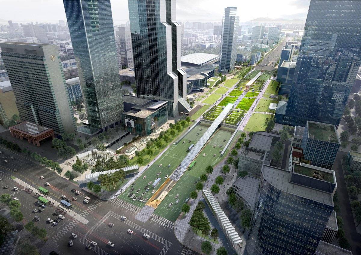 PerraultArchi's tweet photo. — #Focus —
Inscrit au cœur de Séoul, « Lighwalk » est avant tout un projet urbain. Il définit une architecture du lien, où aucun élément architectural ne vient isoler le bâtiment de son quartier.
#DominiquePerrault #LightWalk #Seoul https://t.co/oCjDeSLU6D