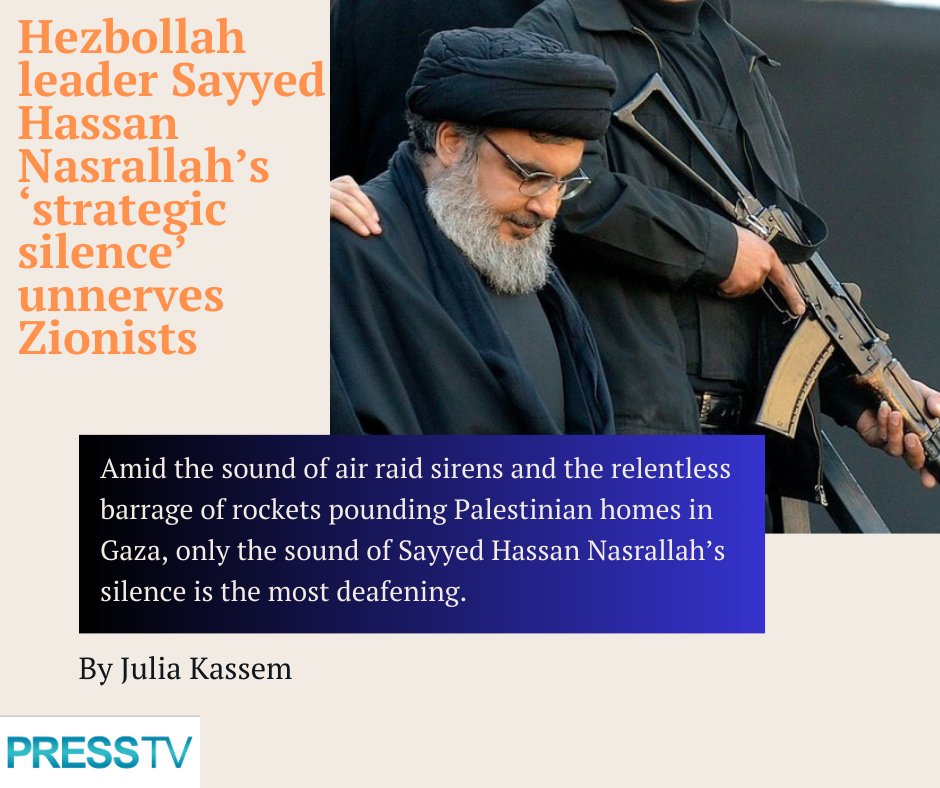 Hezbollah leader Sayyed Hassan Nasrallah's 'strategic silence' unnerves  Zionists