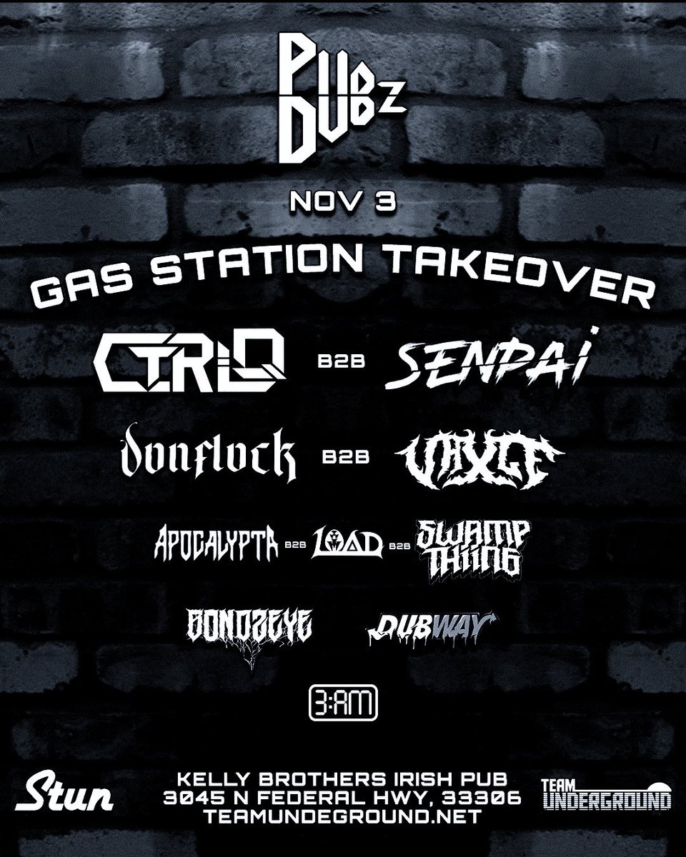 officialvaxle's tweet photo. Your friendly reminder that the Gas Station boyz will be taking over Fort Lauderdale next Friday! Don’t miss out, tickets are dummy cheap rn ⚔️ https://t.co/p33r7wV9Ng