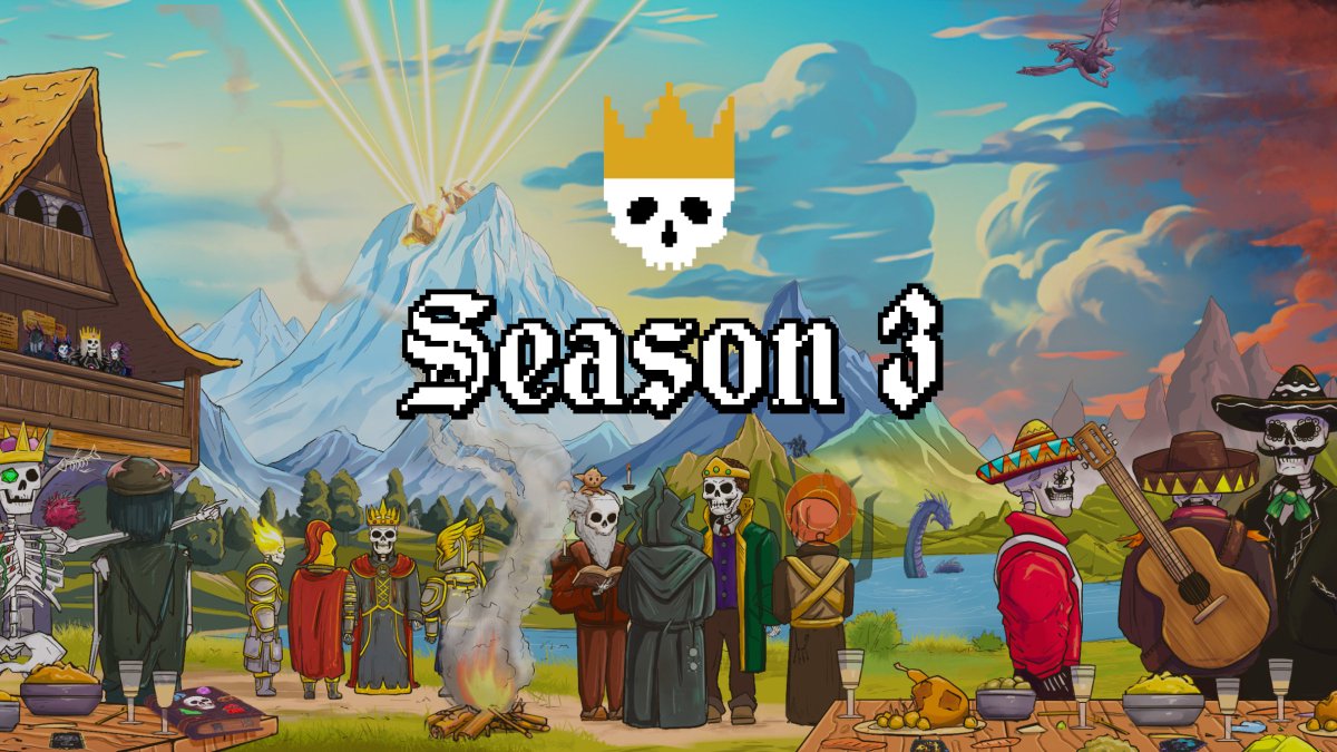 Nobles Season 3 has begun!

Enter your Signet into the Raffle👉nobles.deadkingsociety.io 

You'll have until Nov. 7 to enter.

75 winners will be chosen.

Winners will then have another 3 days to trade positions before selections start.  

Refresher Details 👇