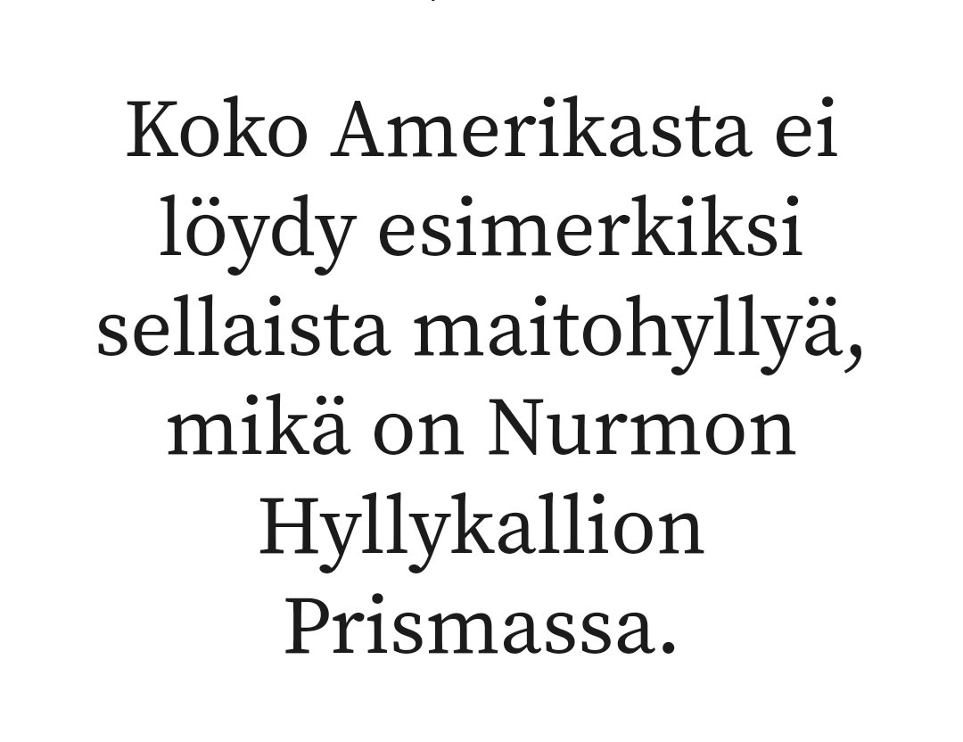 JunnuPeltola's tweet photo. ETTÄS TIERÄTTE!
Jäikö jollekki epäseleväksi, HÄ?
Ristus notta meillä Nurmooos on kaikki niin komiaa, ihan jo maitohyllystä alakaen!
Hei @JuHurNur, hivelöökö niin notta tuntuu?
#Nurmo
#Nurmooo
https://t.co/3pWusq5yli https://t.co/vFoSseLYJ5