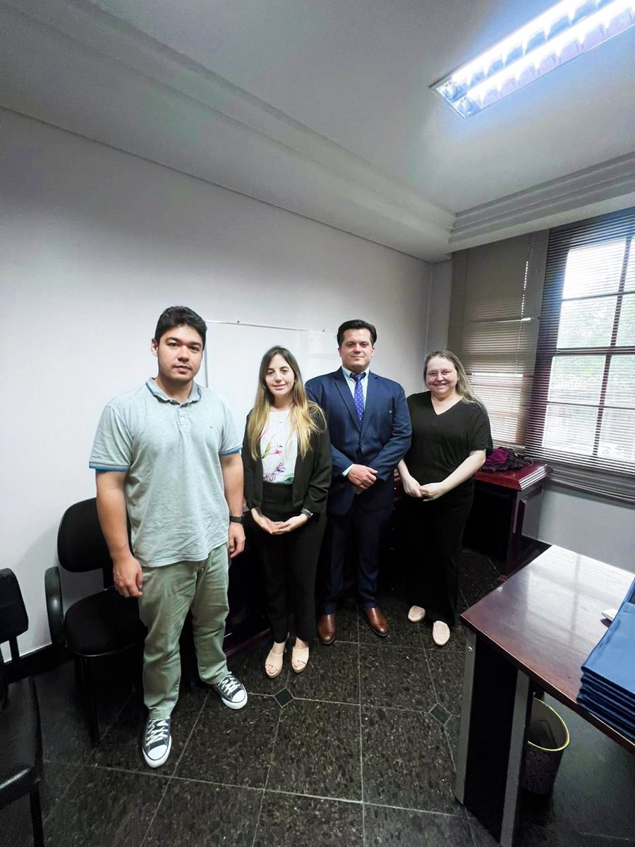 ABARuleofLaw's tweet photo. This week, our Paraguay team held in-person meetings in Foz do Iguaçu, #Brazil w/@prefeiturafoz, @itaipubrasil, @oabfoz, and #CODEFOZ to present our regional program, Raising Awareness on Countering Money Laundering and the Financing of Terrorism in Argentina, Brazil &amp; Paraguay. https://t.co/KQqjsX9Qv9
