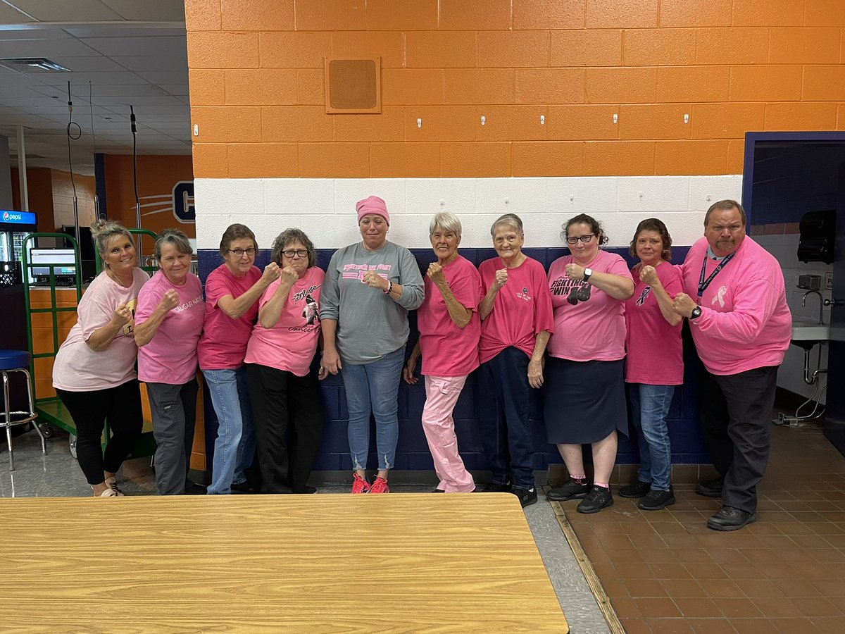 tntvolsfan's tweet photo. The two rival high schools DCHS and CWHS come together to fight cancer. Thank you nutrition family for fighting cancer together. https://t.co/G84RYhqZma