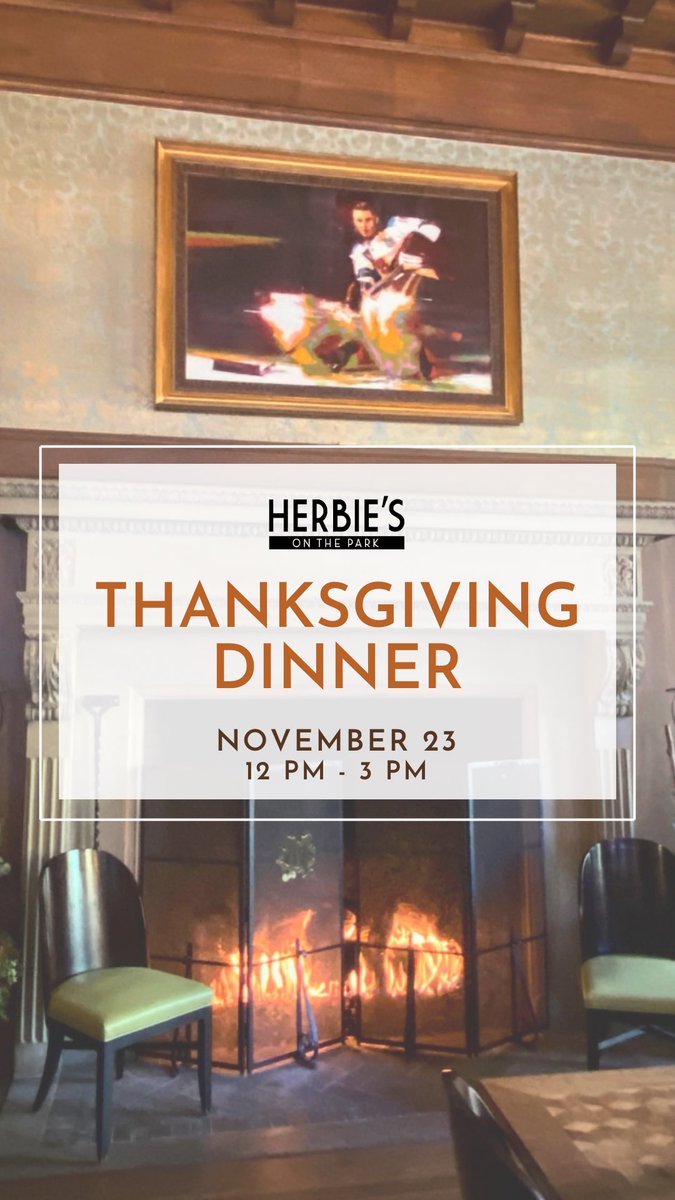 Enjoy Thanksgiving dinner at Herbie’s! We’re cooking a gourmet chef’s table buffet for $55 per adult and $15 per child.

Make your reservation for November 23, 12 pm - 3 pm:

exploretock.com/herbiesonthepa…

#thanksgiving #twincities #saintpaul