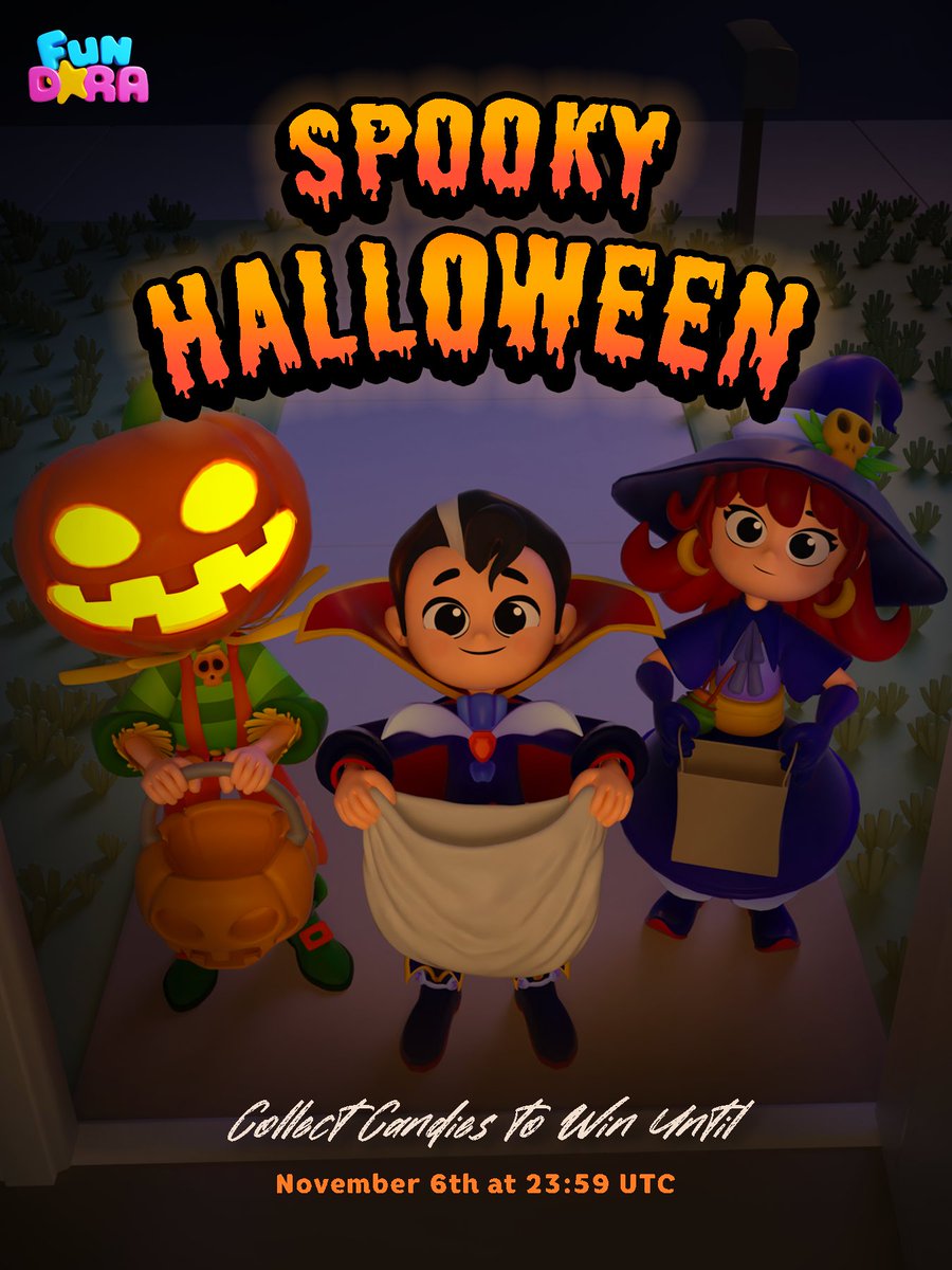 gingerjoygames's tweet photo. Hooray for Halloween! 🎃👻

Join our discord now and don't miss the Spooky Halloween Contest to collect candies &amp; win an awesome Brian NFT🍬👾🏆
https://t.co/t7vQhYgxYI

#Halloween #spookypumpkin #mobilegames #Fundora https://t.co/gbO8VdFVIH
