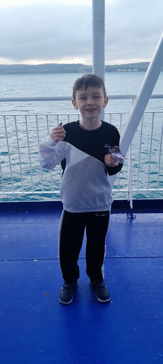 123cookiecrumbs's tweet photo. Blakes first time on a boat! https://t.co/wwlM3RyU6u