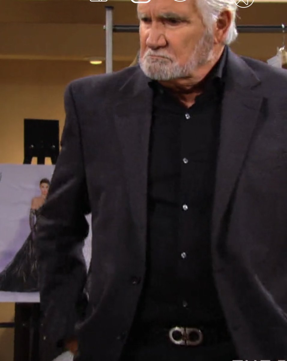mary61203's tweet photo. Eric's reaction hearing no one has called Bridget😡 He surely wants his daughter, Dr. Bridget Forrester, to move back home with Logan and be his doctor! They've always had a special relationship & he wants to get to know his now teenage grandson🤞🏻#BringBridgetHome https://t.co/k46Jf6K4fi