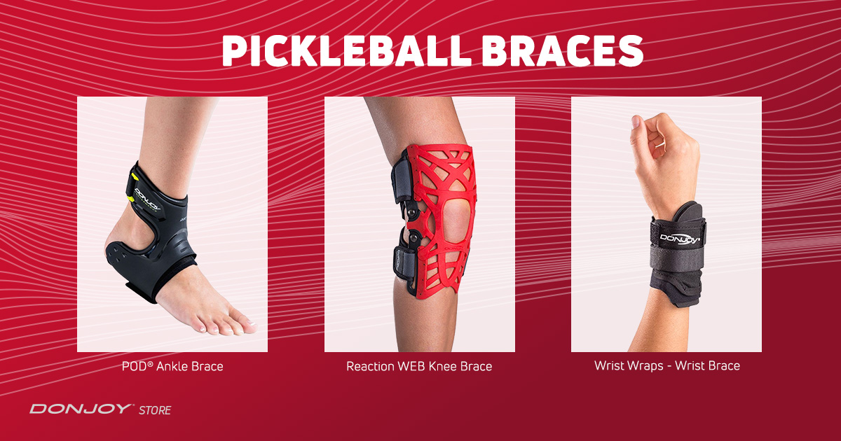 BetterBraces's tweet photo. 🏓 Whether you're a #pickleball pro or just getting started, #DonJoy braces can help strengthen your performance on the court. Get the support you need – Explore our selection of pickleball braces: https://t.co/gykFkBULQx 

#injuryprevention #sportinjury #kneebrace https://t.co/Bguvxci6Vx