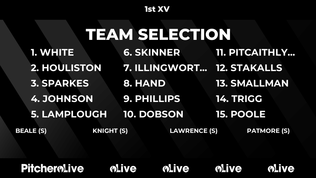 Today's 1st XV team selection #Pitchero
pitchero.com/clubs/stfranci…