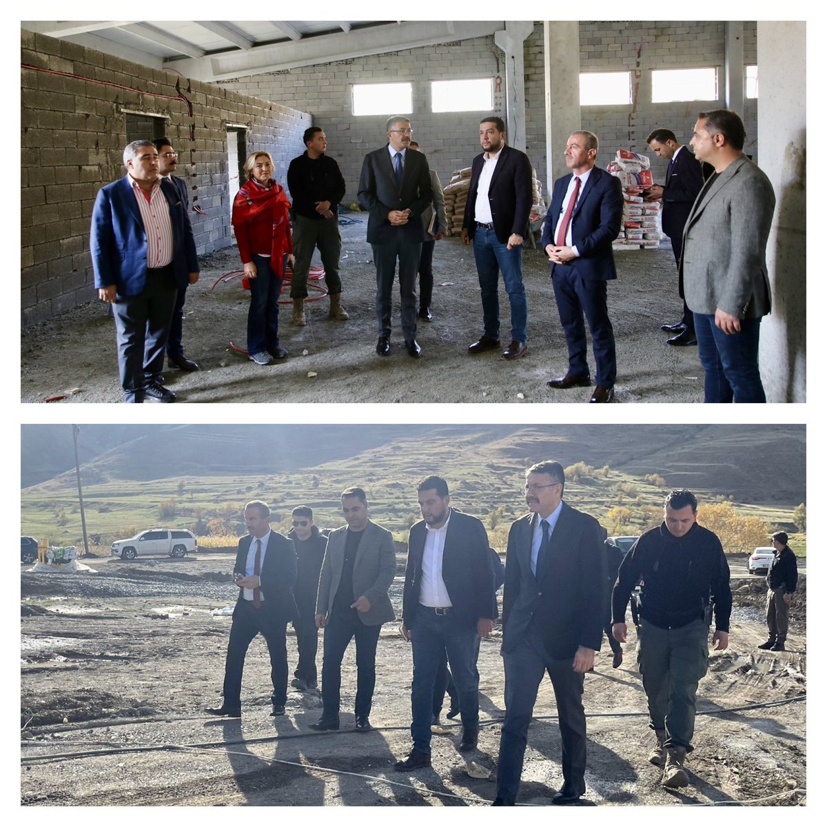KayaZeydin's tweet photo. 📍Hakkari 
✅ Mergabütan Kayak Merkezi 
✅Otluca Tekstil Atölyesi 

Valimiz/Belediye Başkan Vekilimiz Sn. @alicelik_64 , Protokol Üyeleri,  Dedeman Hotels&Resorts CEO'su Banu DEDEMAN, Genel Müdür Tamer BEKTAŞ ve Tekstil Sektöründe İş İnsanı Sedat EKİNCİ ile birlikte;

🔹 Otluca Köyü’nde bulunan Sosyal Gelişmeyi Destekleme Programı kapsamındaki Hakkari Tekstil Atölyesi inşaatı,

🔹Hakkari’mizin kayak sporu ve turizm merkezlerinden biri olan Mergabütan Kayak Merkezinde yapılan sosyal tesisleri yerinde inceledik.

Yatırım, üretim, istihdam ve ihracat gündemine omuz veren tüm girişimcilerimiz ve emekçilerimizle Hakkari’mizi büyütmeye ve istihdam kapasitesini daha da artırmak için çalışmaya devam edeceğiz.

@Akparti 
@RTErdogan