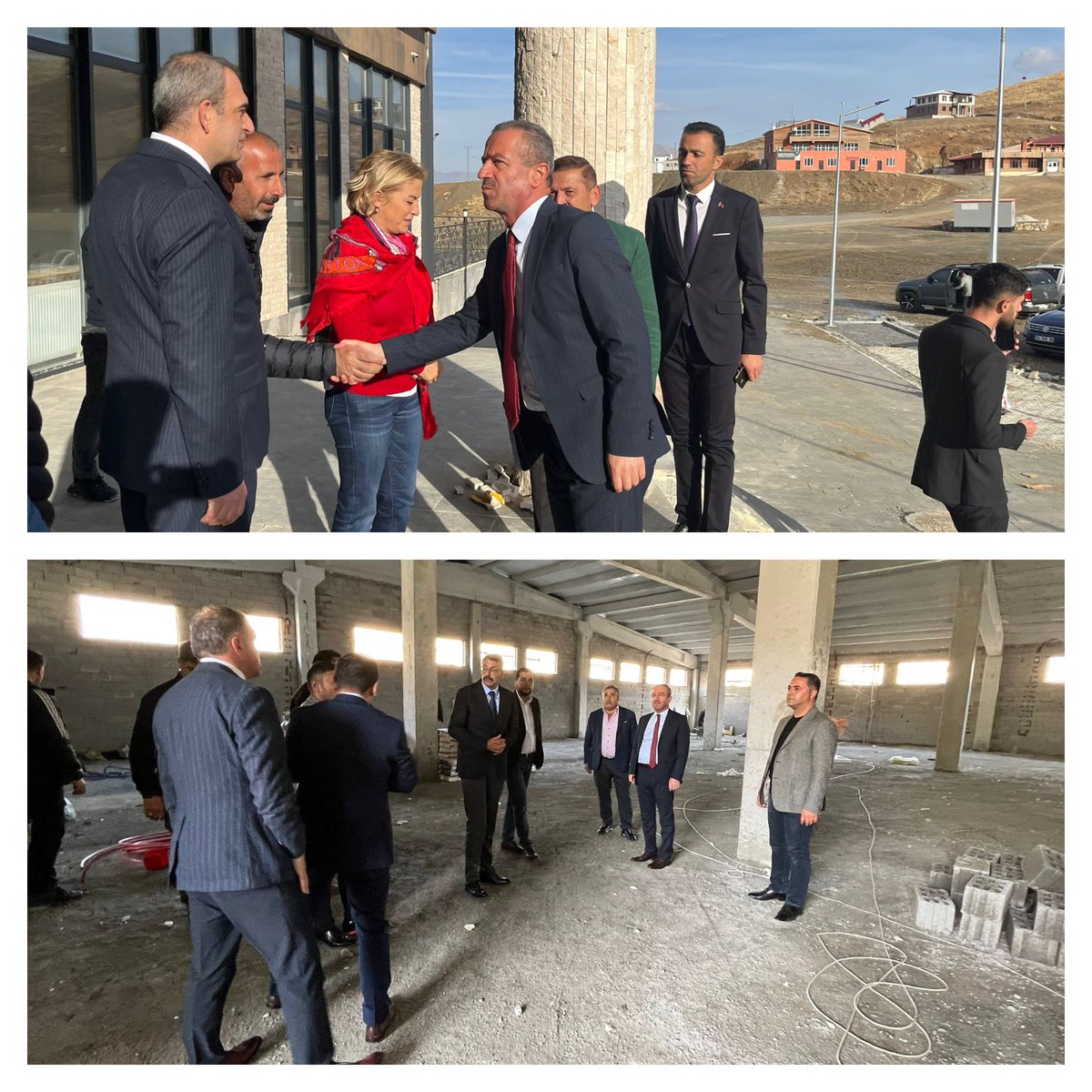 KayaZeydin's tweet photo. 📍Hakkari 
✅ Mergabütan Kayak Merkezi 
✅Otluca Tekstil Atölyesi 

Valimiz/Belediye Başkan Vekilimiz Sn. @alicelik_64 , Protokol Üyeleri,  Dedeman Hotels&Resorts CEO'su Banu DEDEMAN, Genel Müdür Tamer BEKTAŞ ve Tekstil Sektöründe İş İnsanı Sedat EKİNCİ ile birlikte;

🔹 Otluca Köyü’nde bulunan Sosyal Gelişmeyi Destekleme Programı kapsamındaki Hakkari Tekstil Atölyesi inşaatı,

🔹Hakkari’mizin kayak sporu ve turizm merkezlerinden biri olan Mergabütan Kayak Merkezinde yapılan sosyal tesisleri yerinde inceledik.

Yatırım, üretim, istihdam ve ihracat gündemine omuz veren tüm girişimcilerimiz ve emekçilerimizle Hakkari’mizi büyütmeye ve istihdam kapasitesini daha da artırmak için çalışmaya devam edeceğiz.

@Akparti 
@RTErdogan