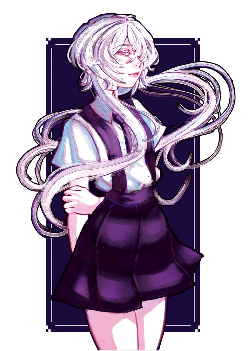 fragolettes's tweet photo. Ghost Quartz⚪⚫
#宝石の国 https://t.co/v815i3oXYC