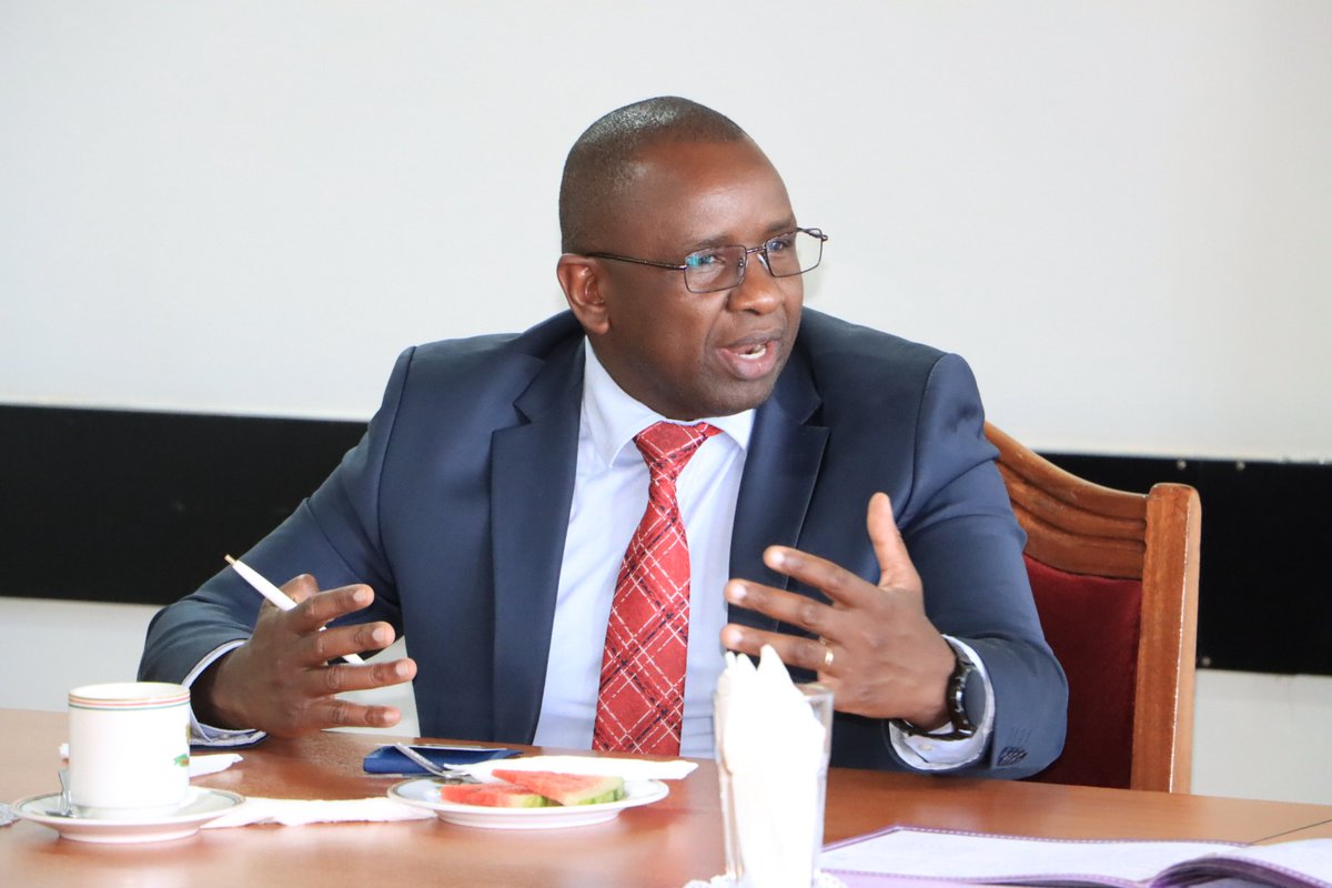DeKUTkenya's tweet photo. Today, The Vice Chancellor of DeKUT, Prof. Peter N Muchiri, The DVC A&amp;F, Prof. Esther Magiri and the Registrar A&amp;F, Dr. Paul Mbote, hosted the @InfoKfcb  Ag. CEO Joel Wamalwa and Board Member Muigai wa Njoroge. 
#KFCB #Talent #ContentCreation https://t.co/BXdvVFt1uW