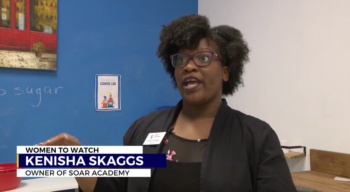 Kenisha Skaggs, of @soaracademyaug is a #WomanToWatch! SOAR Academy is expanding to over 8,000 sf with the help of the @YassPrize, opening more opportunities for students on IEPs. Don't miss her interview with @DeeGriffinWJBF on @WJBF. #WomenToWatch #ExpandingOpportunity…