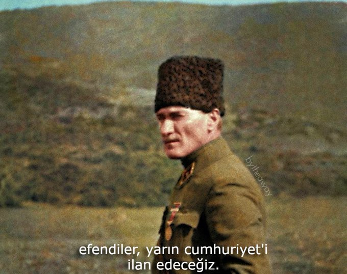mustafa kemal atatürk.
