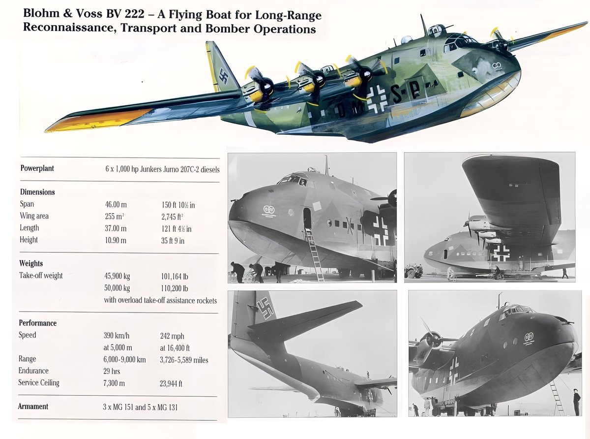 RyukyuanRipper's tweet photo. Douglas XC-47C and the Blohm &amp; Voss BV 222 #FloatPlaneFriday #FlyingBoatFriday https://t.co/WvQRC2O1aH