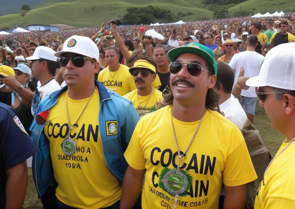 pixfor6's tweet image. Cocaine festival in Colombia🇻🇪 
#drugs #cocaine #Colombia #festival #party