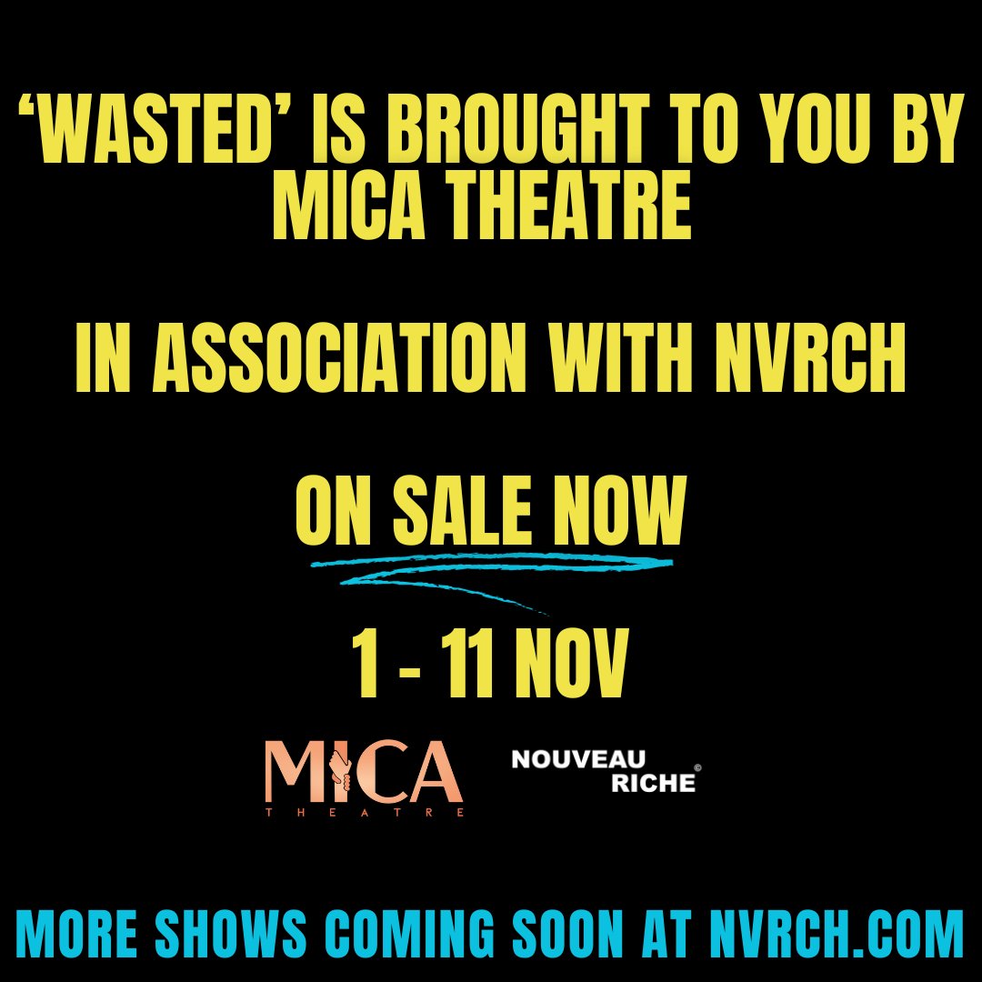 nvrchuk's tweet photo. Our first show at Catford Broadway!  WASTED by Kae Tempest is on sale. By @MICATHEATRE in association with NVRCH. BOOK NOW https://t.co/PtMbSKTiZC https://t.co/ffq26B4ohV