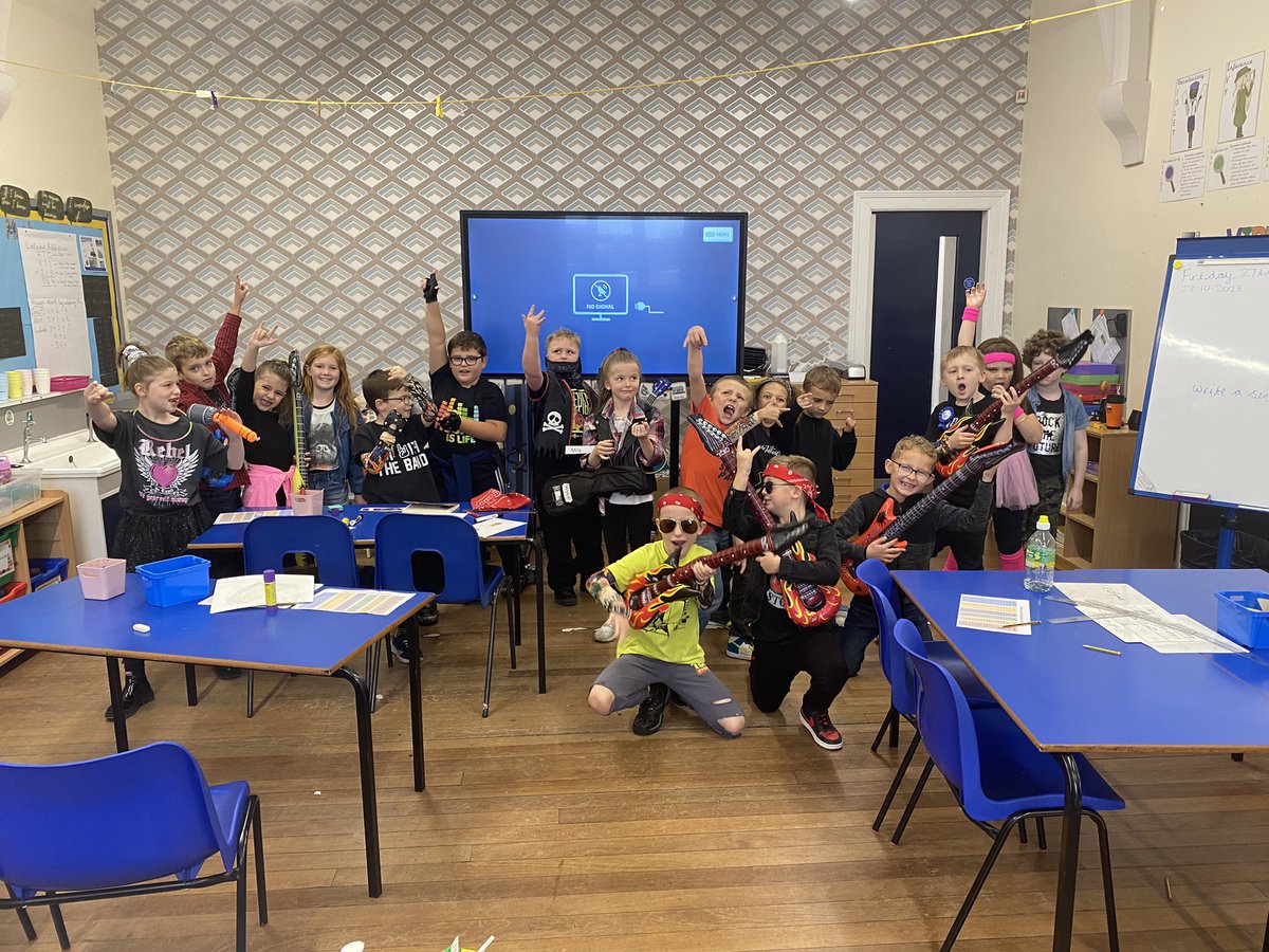 BiramClass's tweet photo. We had a fantastic day today for @TTRockStars day! https://t.co/ToCACFF8xd