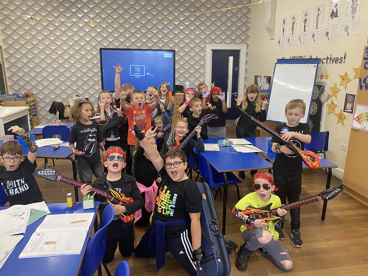 BiramClass's tweet photo. We had a fantastic day today for @TTRockStars day! https://t.co/ToCACFF8xd