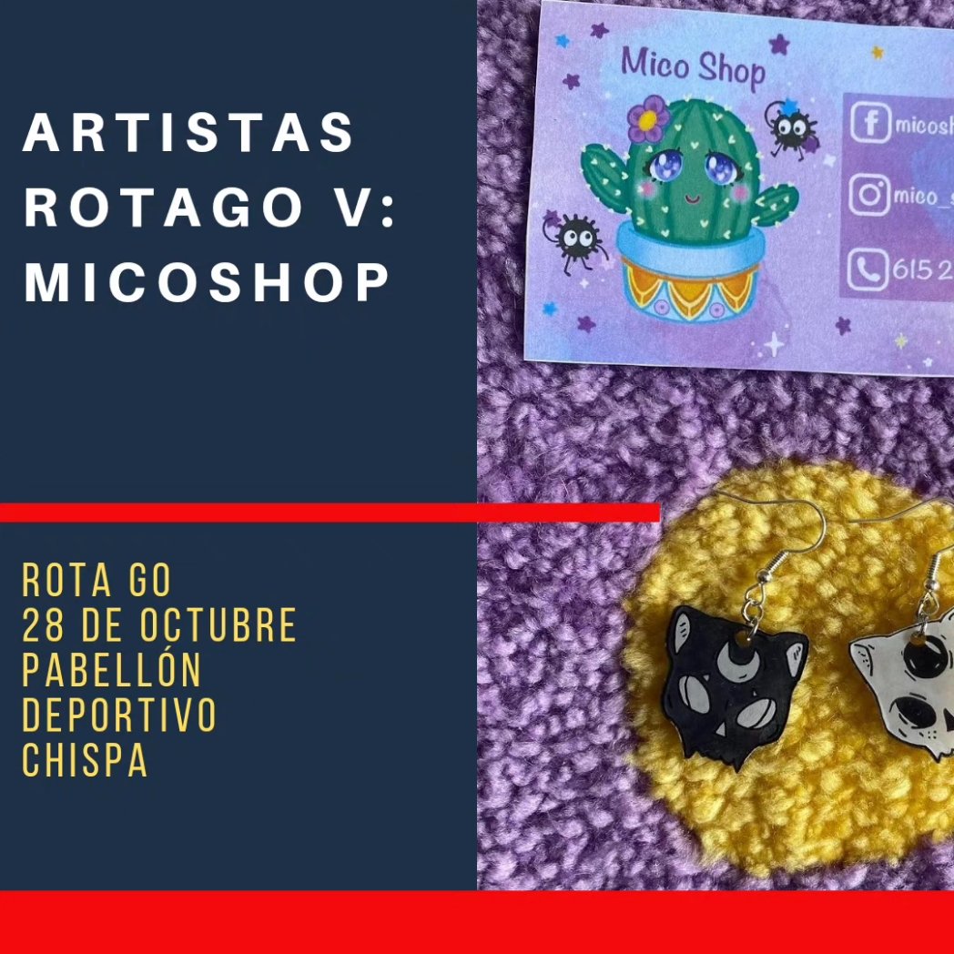 EventosGoFF's tweet photo. Última ronda de artistas que estarán mañana en #Rotago @viinea.art @mico_shop_artist @renzone_dibus @kruji_impresiones3d https://t.co/GcWonQyOdW