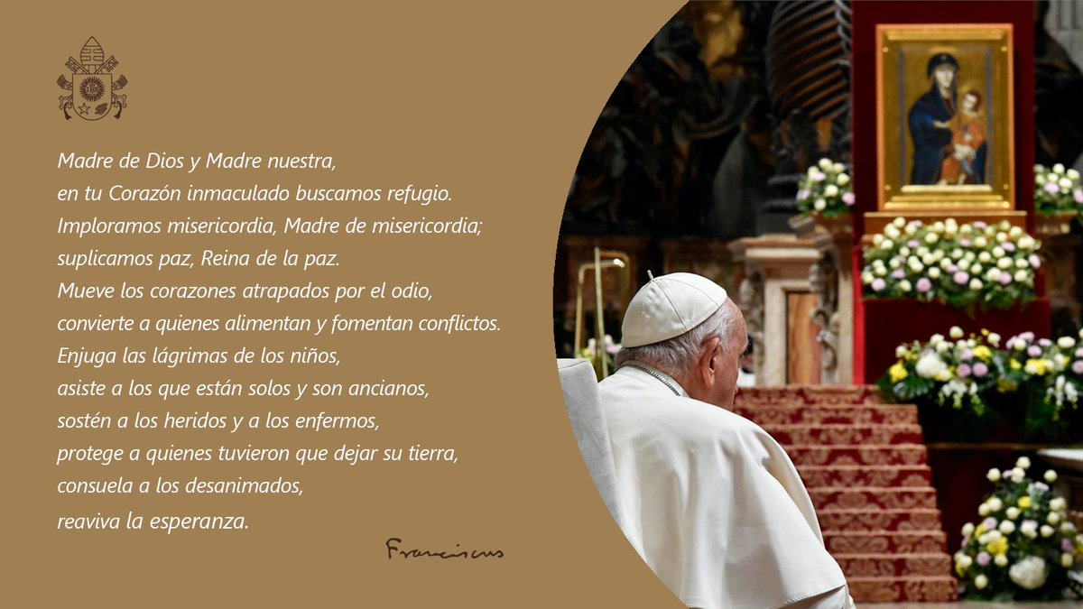 #OremosJuntos #Paz
vatican.va/content/france…