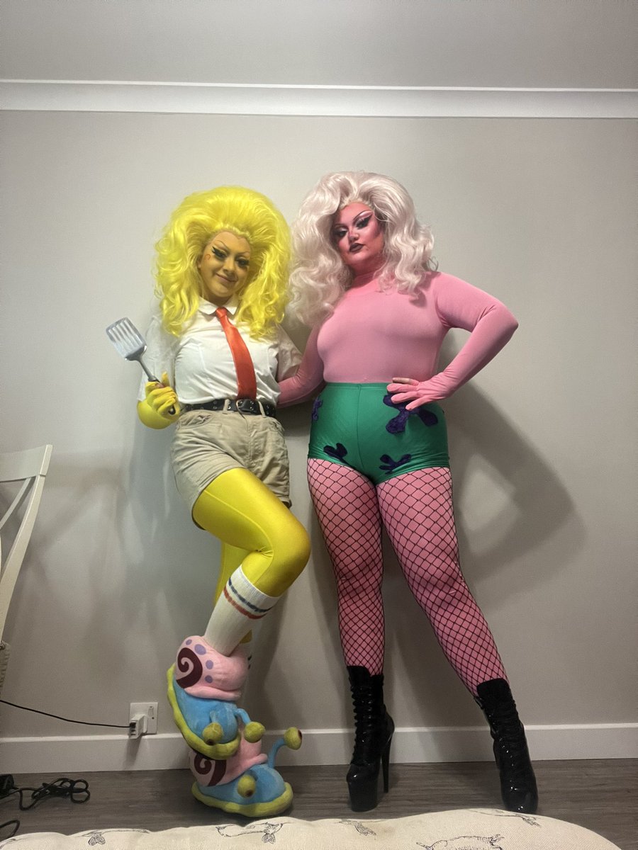 amethyst_amora's tweet photo. if spongebob and patrick were lesbian lovers https://t.co/H0OCjPpXu6