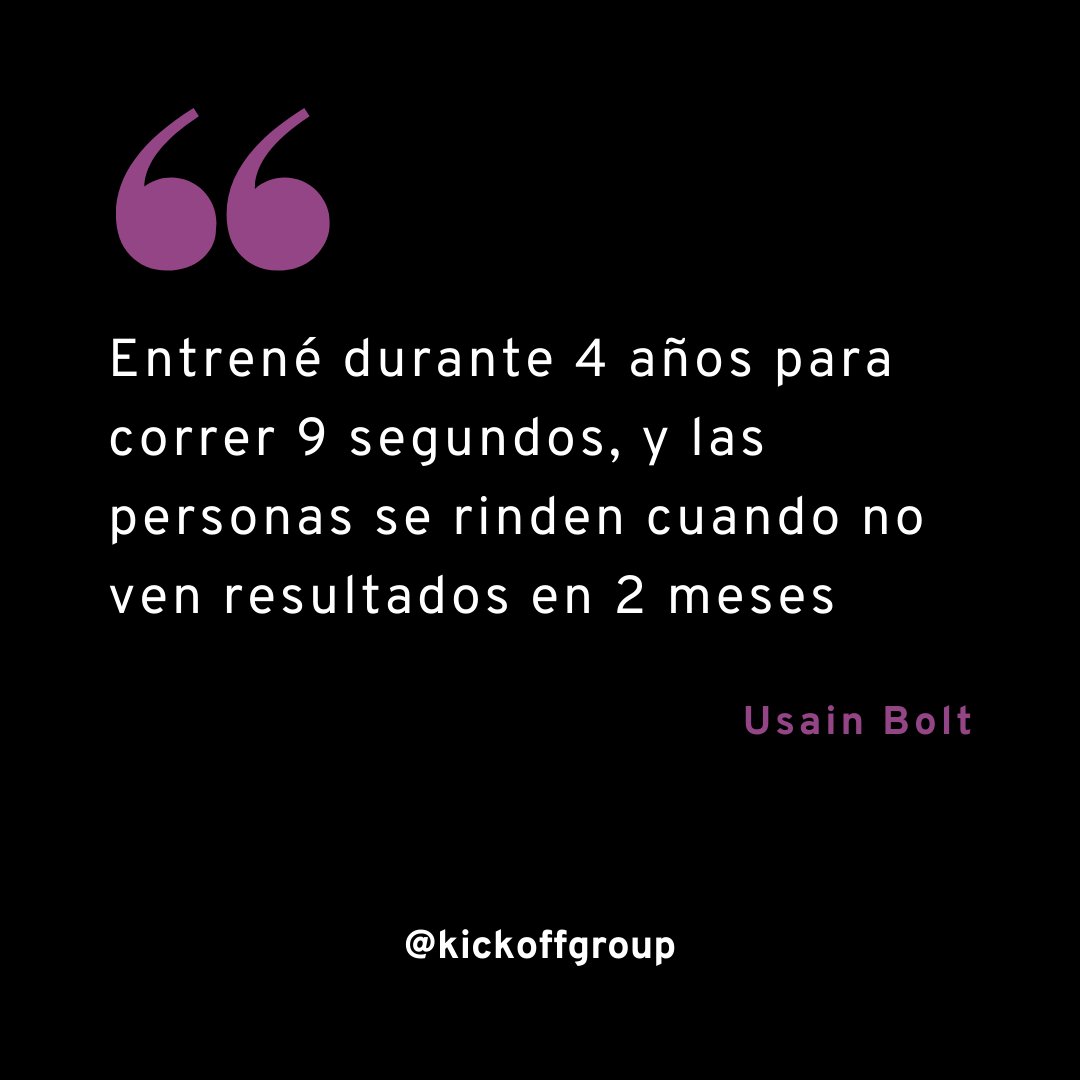 kickoffgroup's tweet photo. Los resultados no se obtienen de la noche a la mañana ni el proceso de cambio es de un solo paso. Hay que darle tiempo y espacio a las mejoras para que en realidad muestren potencial.
#KickOffGroup https://t.co/j6QlFveUwq