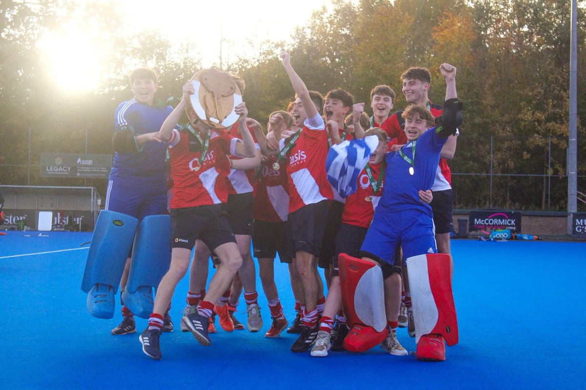 Boys Hockey Update… WE’VE ONLY GONE AND DONE IT! 

Well done to the Boys Hockey 1st XI who have won the @irishhockey All Ireland Schoolboy Championships!!!!! Thank you to all who came to support today and throughout the week! #Champions #BAWA 🔵⚪️