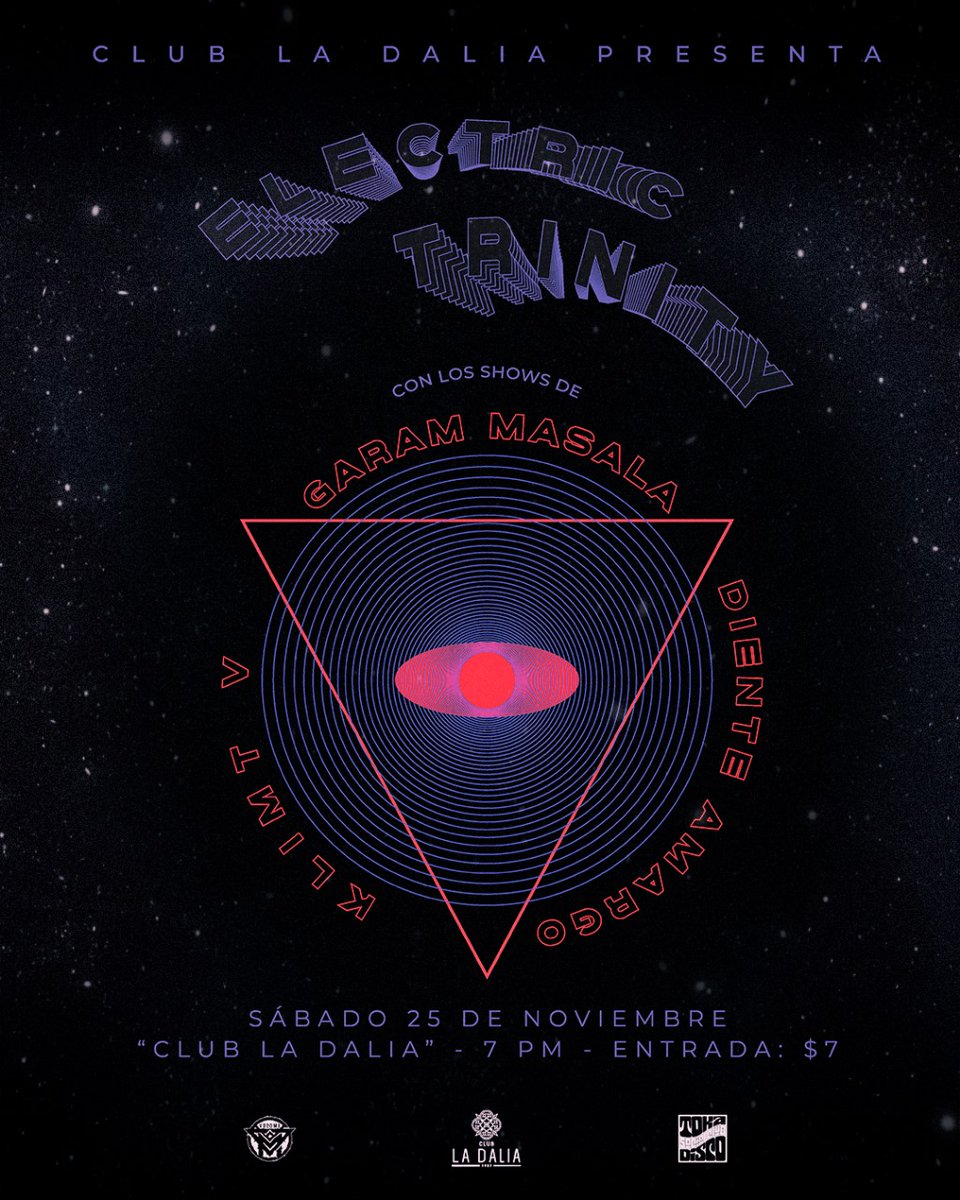 alejsimio's tweet image. NOVIEMBRE 25 /  en @clubladalia centro Histórico, junto a las bandas 
@klimt_v
@dienteamargo
@chump_tokadisco
@garammasalaband

7:00 pm
Cover $7.00

#rapcore #electrocore