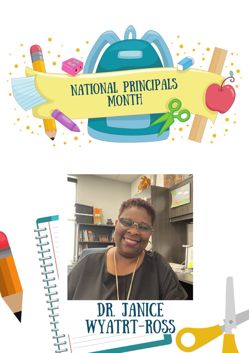 IAmSuccessLex's tweet photo. October is National Principal's Month. We celebrate our Principal, Dr. Janice Wyatt-Ross #IAmSuccessLex https://t.co/XqqtSb42o3